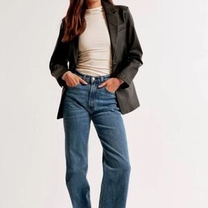 Aritzia faux leather jacket/blazer
